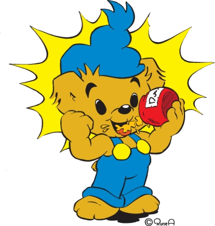 Bamse with thunder honey