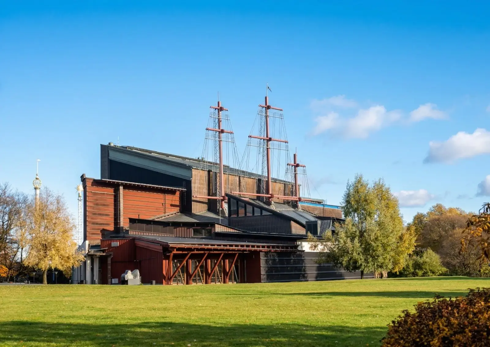 Exterior view of the Vasa Museum building